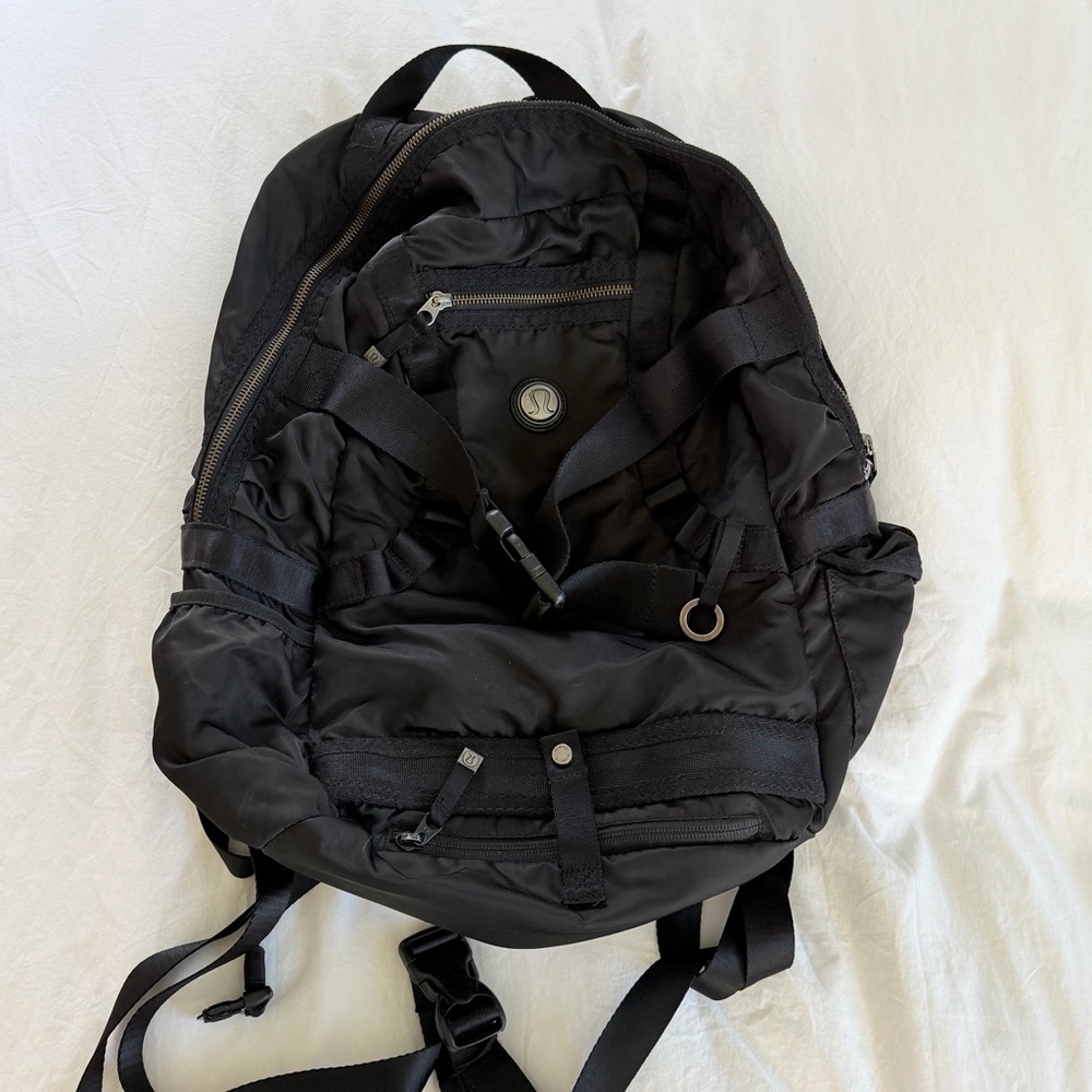 Lululemon Black Backpack